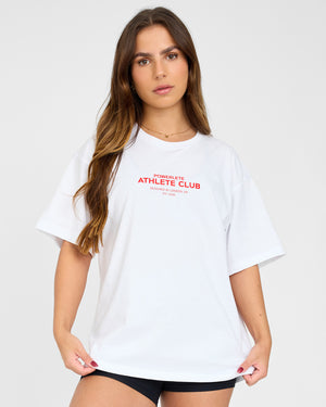 Athlete Club överdimensionerad T-shirt