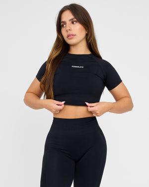Evolve Sömlös SS Crop Top
