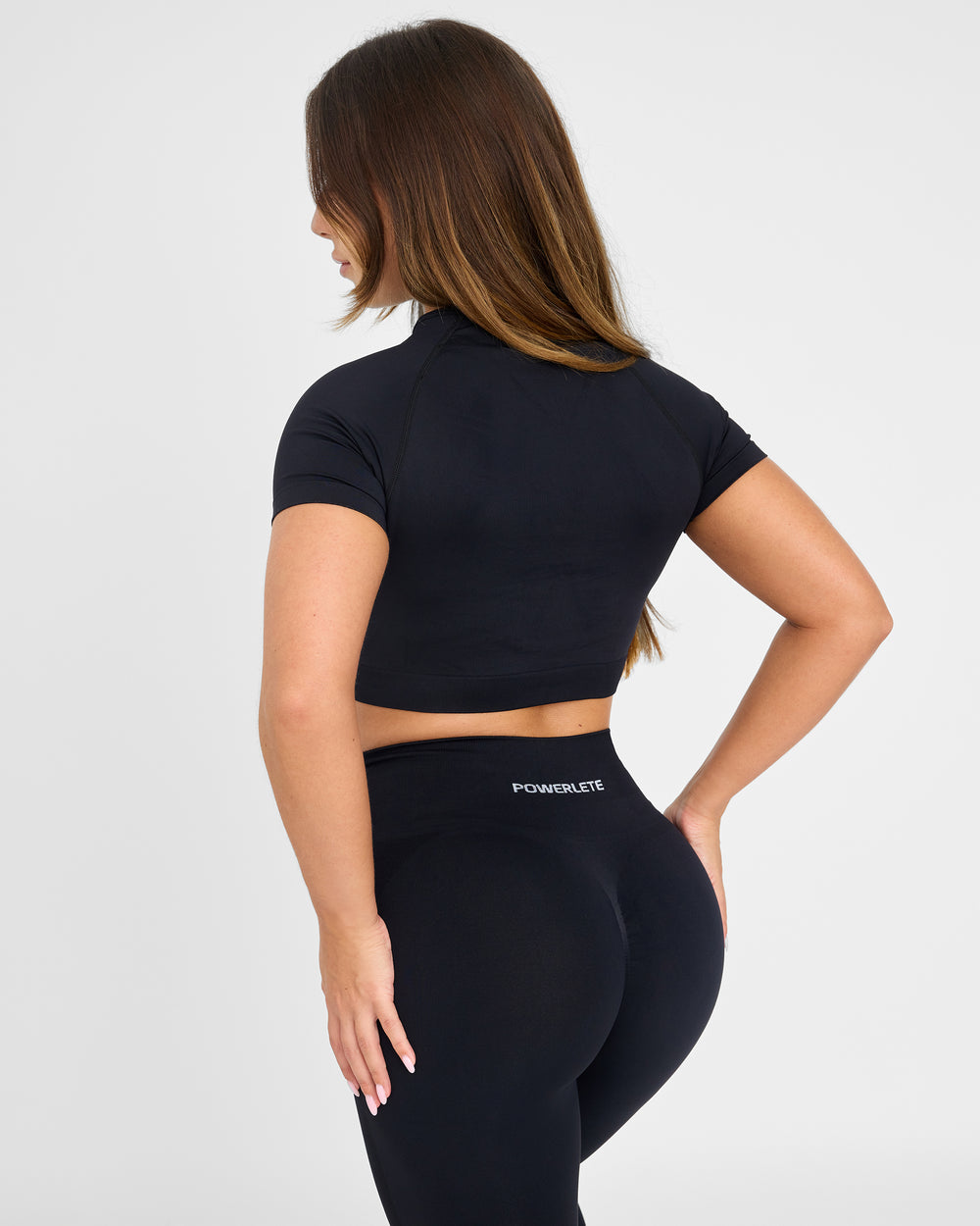 Evolve Sömlös SS Crop Top