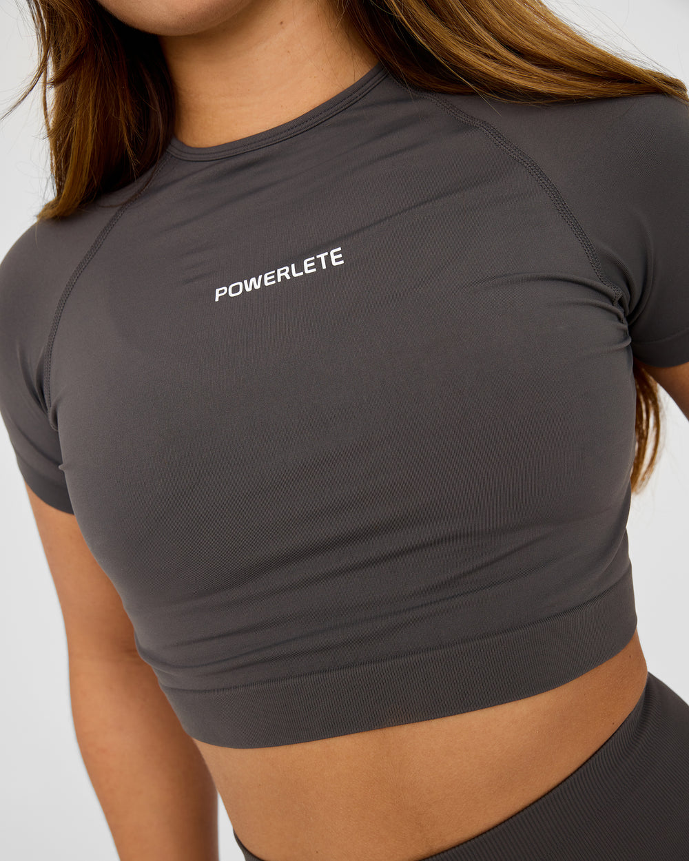 Evolve Nahtloses SS Crop Top