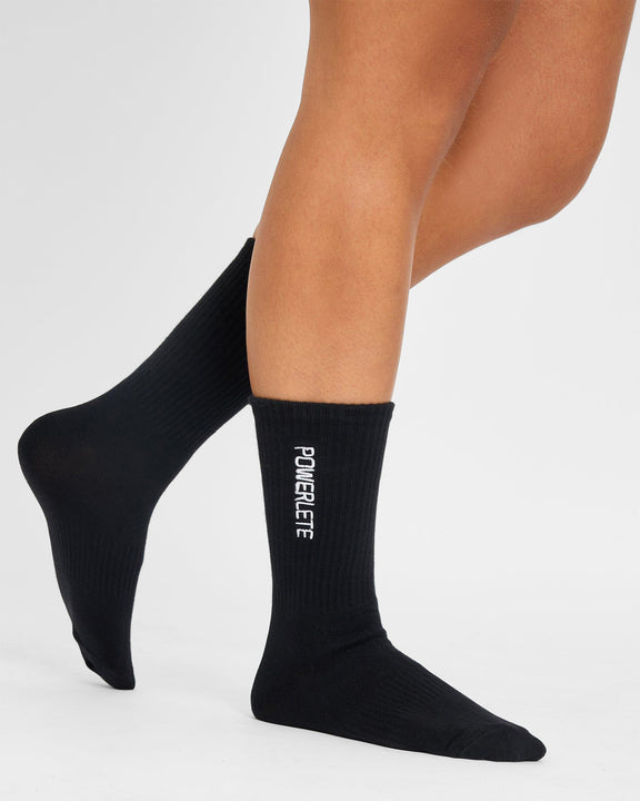 Premium bestickte Crew Socken - hover image