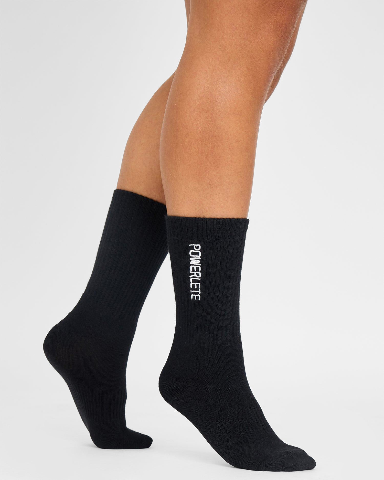 Calcetines de tripulación bordados Premium