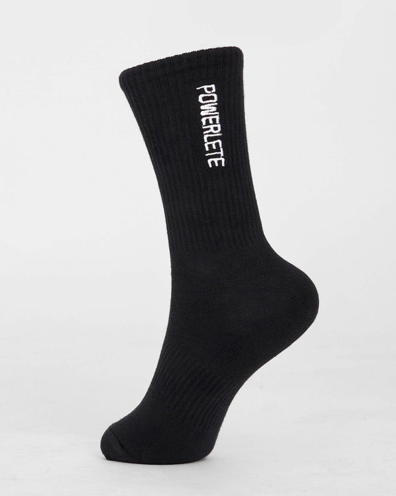 Premium bestickte Crew Socken