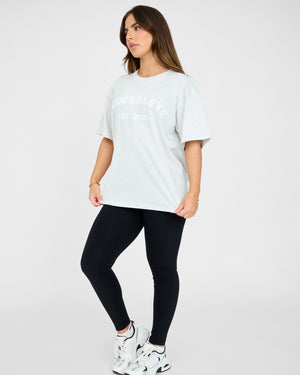 Varsity T-shirt i overstørrelse