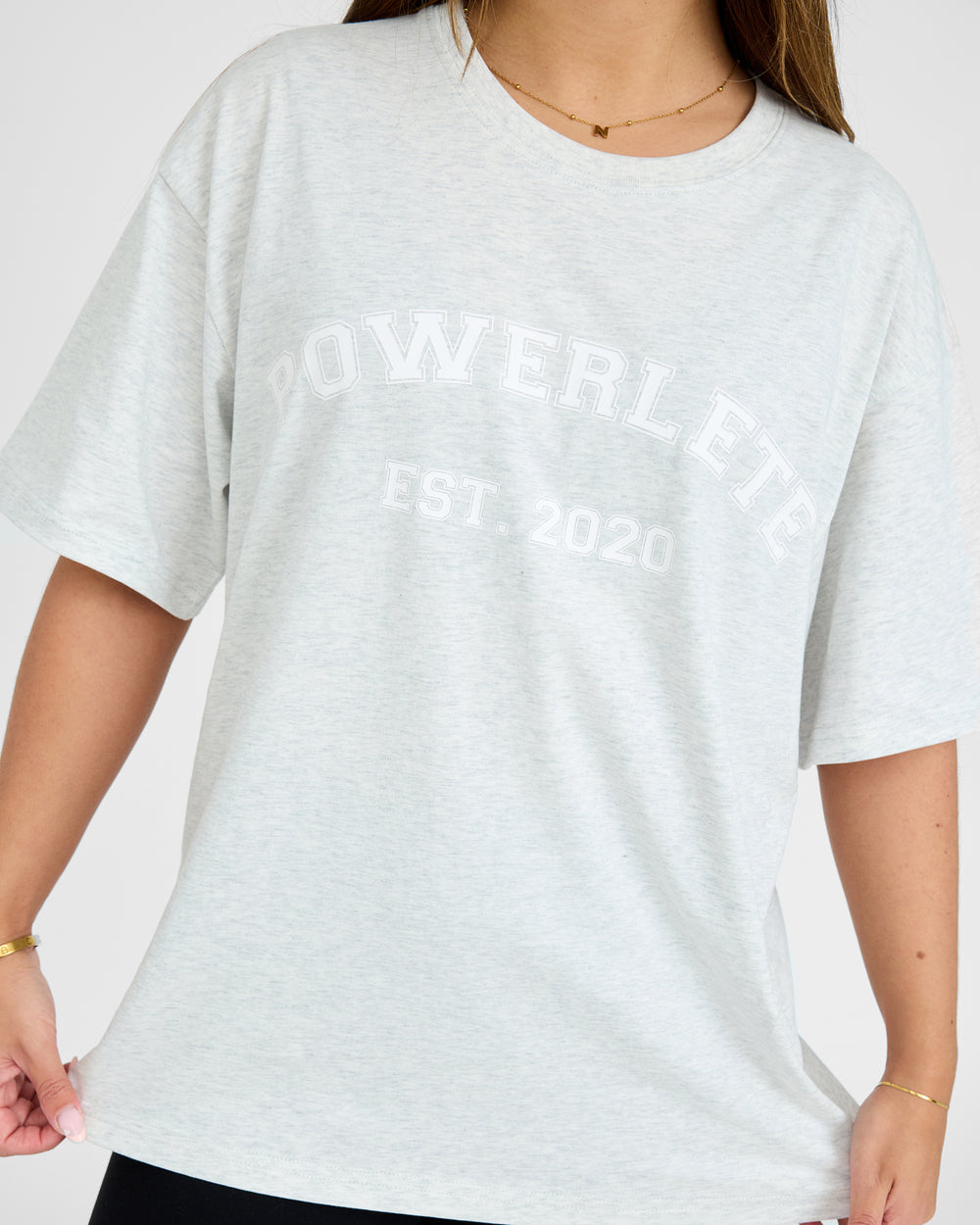 Varsity T-shirt i overstørrelse